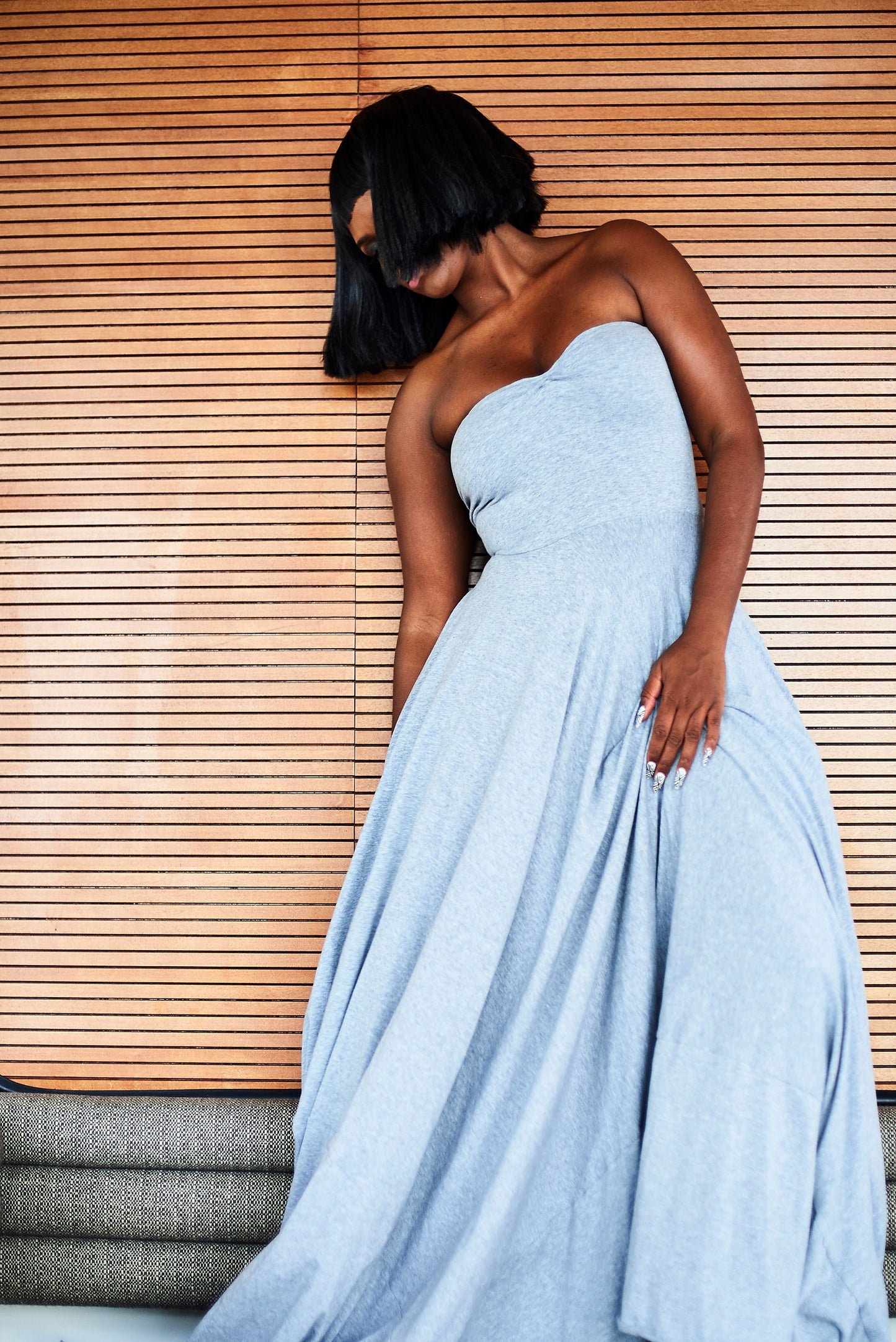 :: day twenty-nine :: comfy cotton strapless