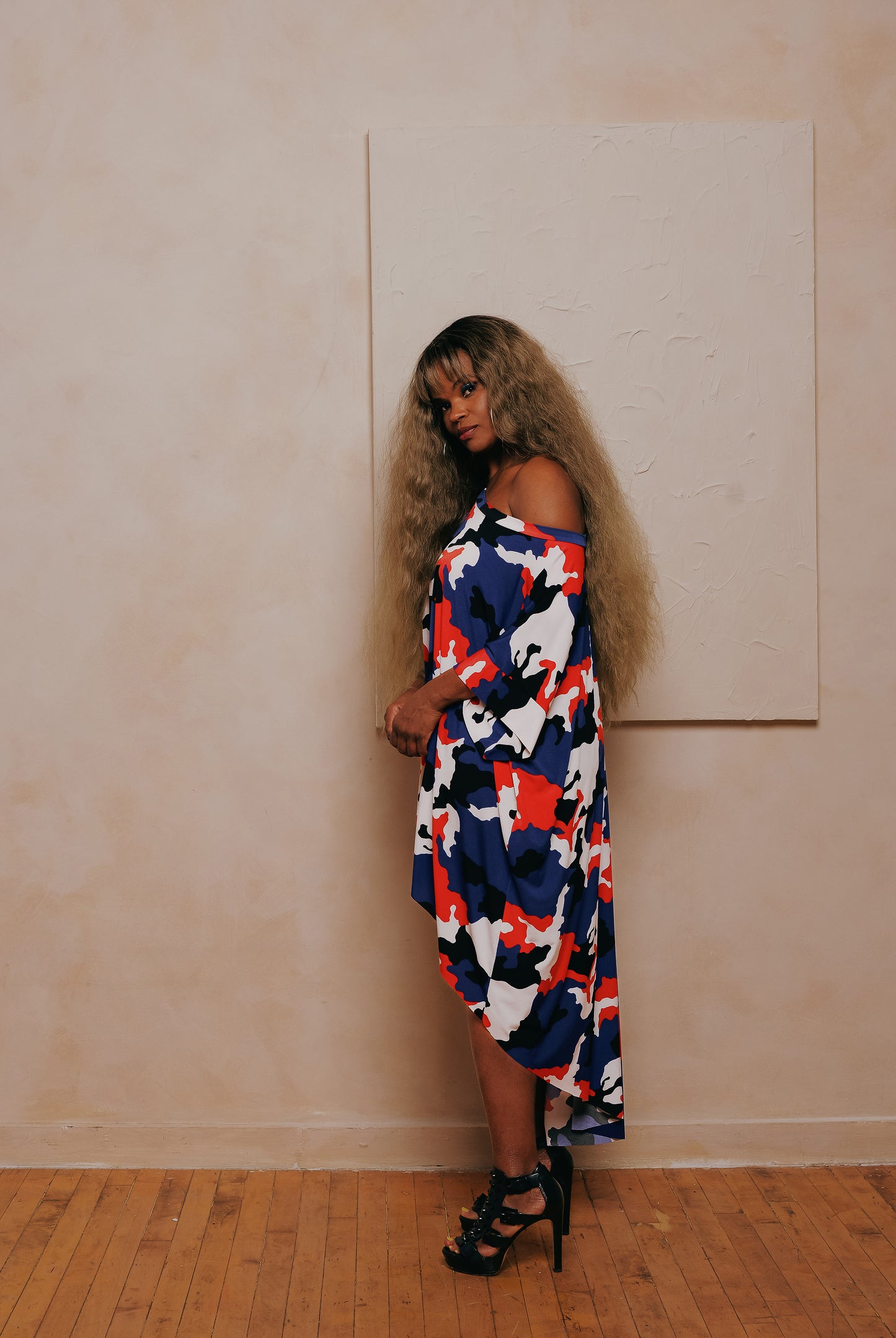 print oversized mini