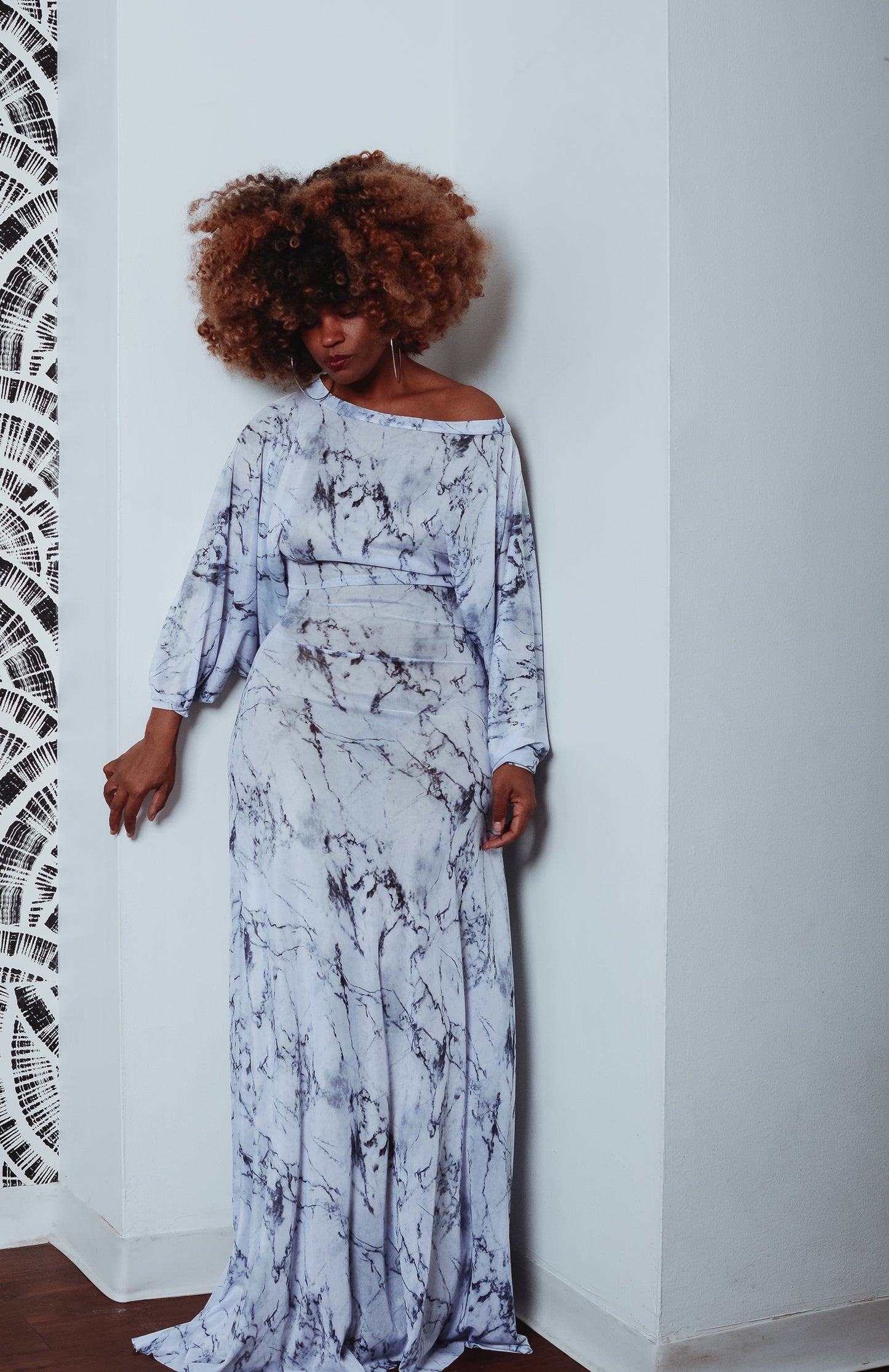 :: select :: marble power mesh batwing
