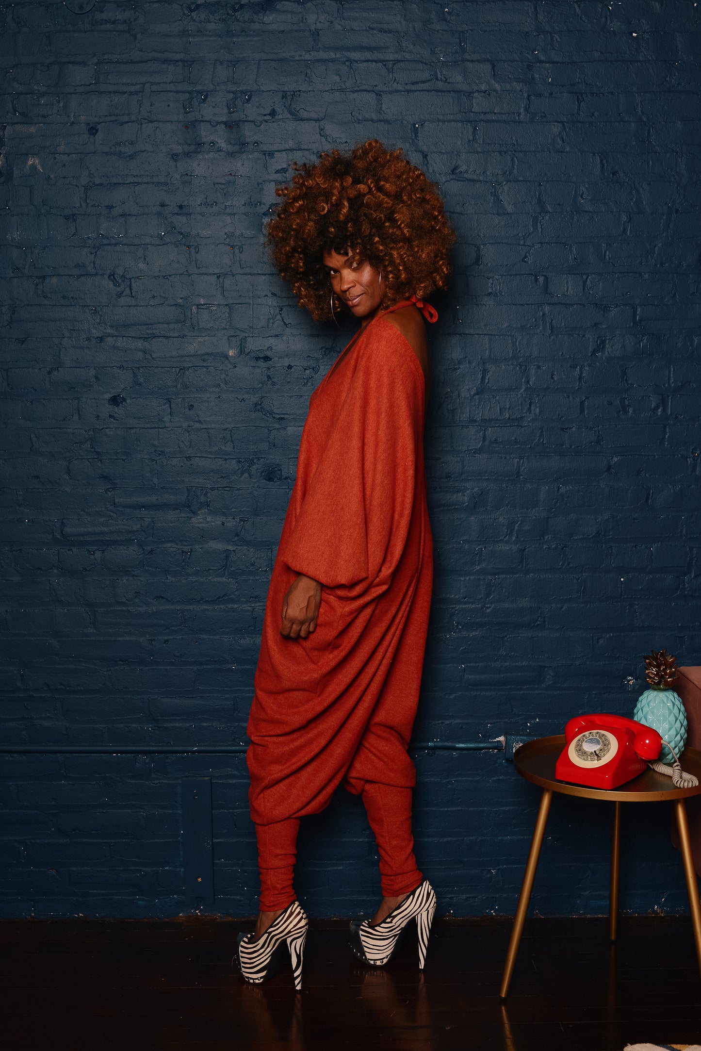 fashmere drapy jumper