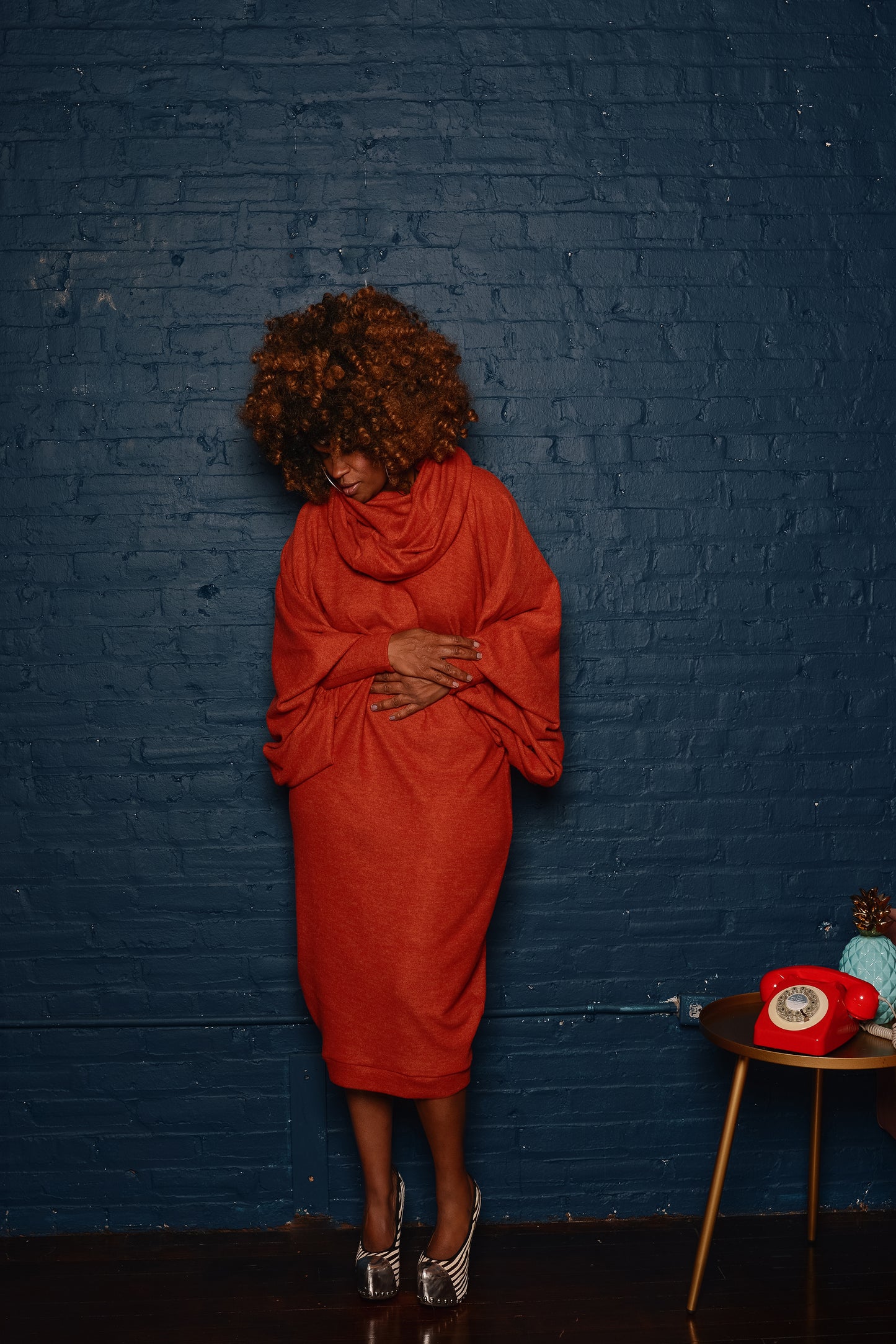 fashmere long sleeve cowl