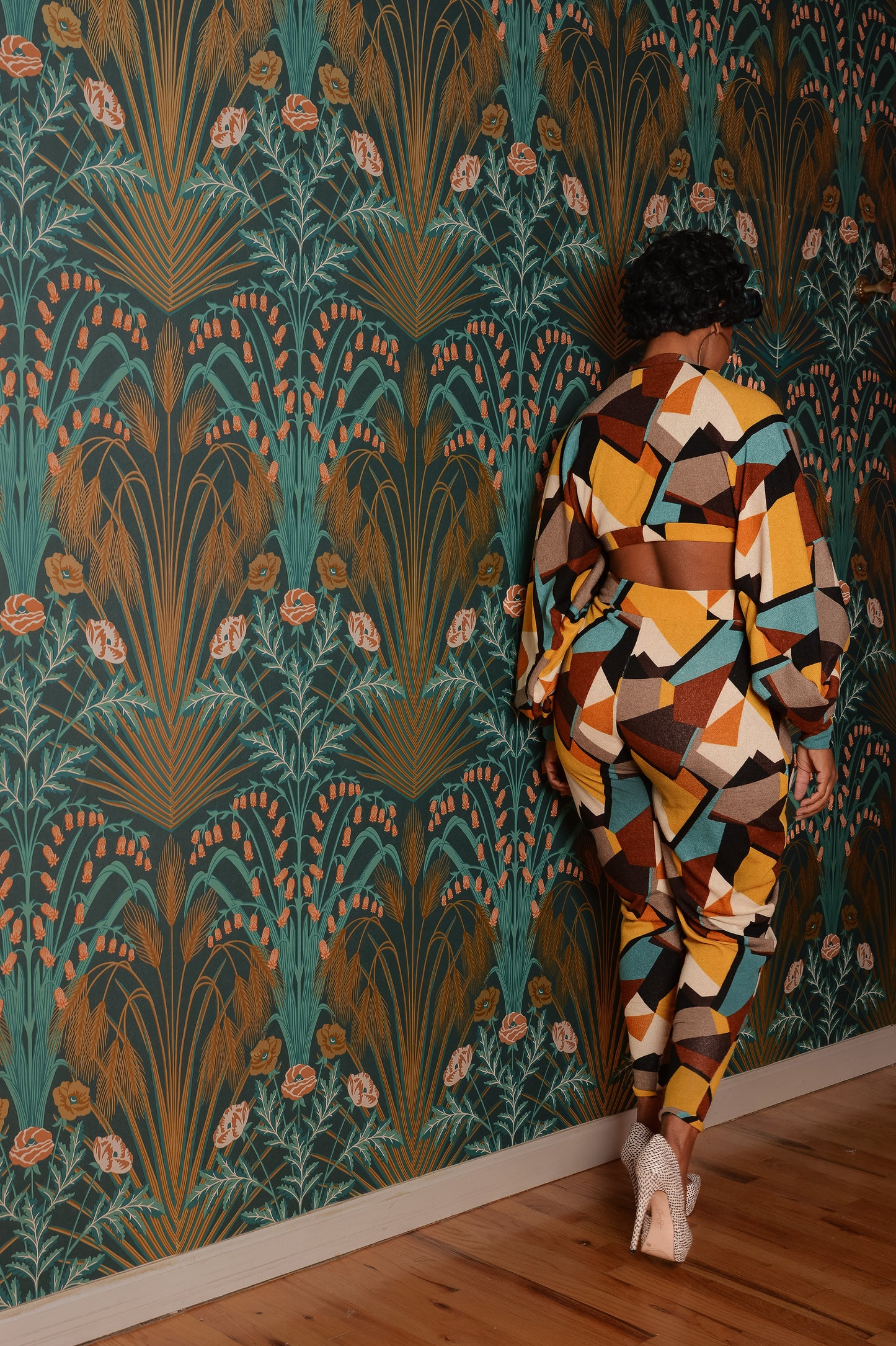 camp knit pinched crop + pants