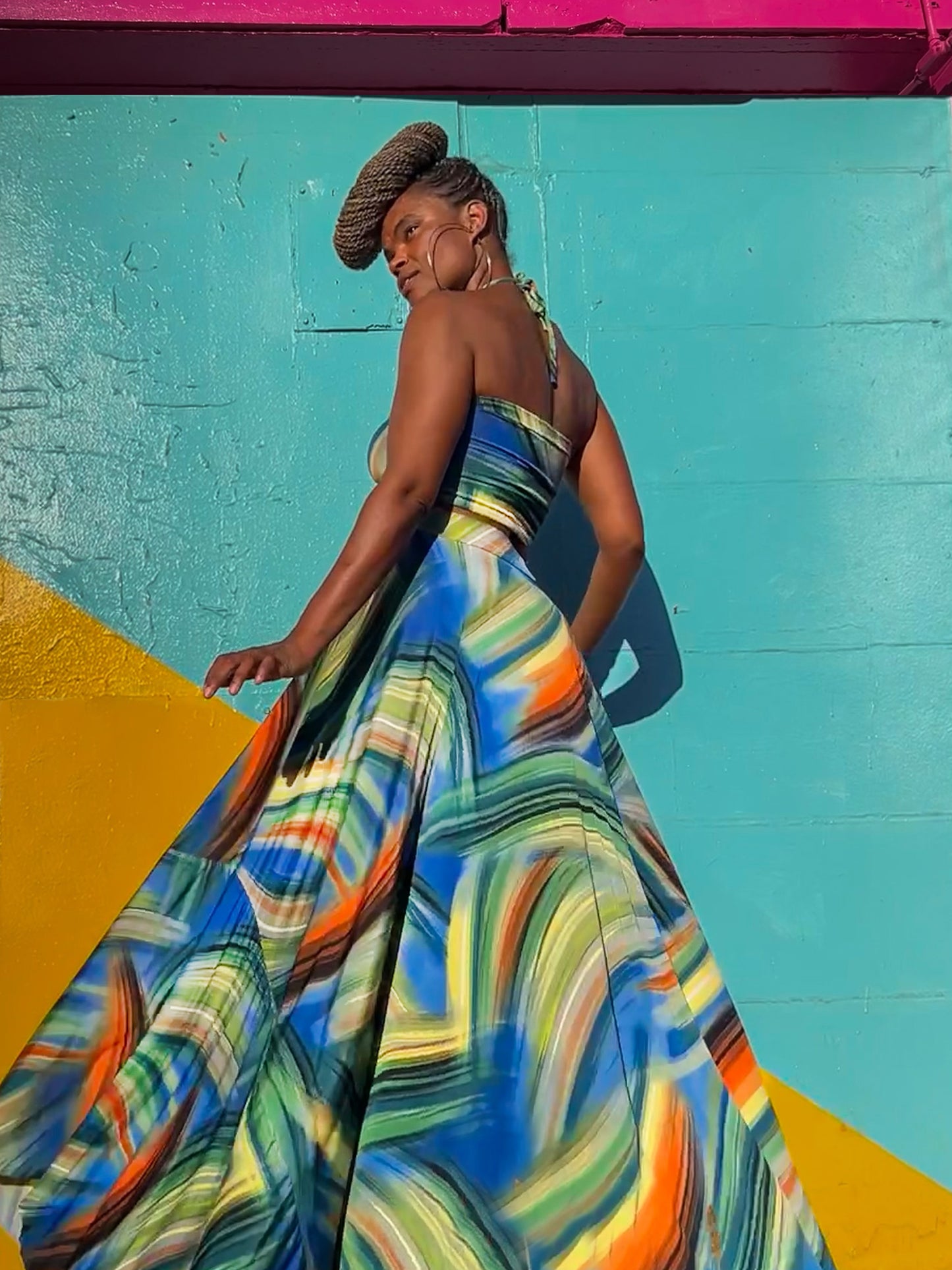 :: select :: tart print back-out halter