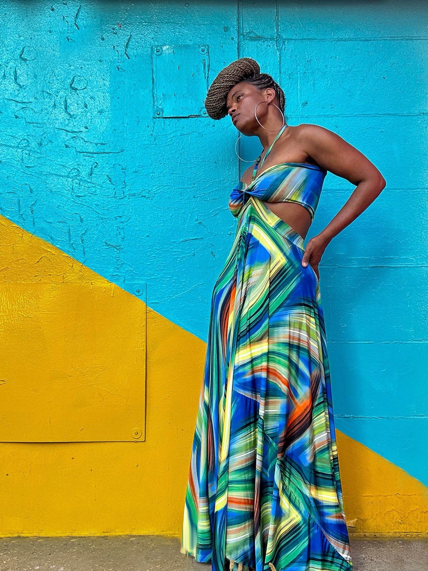 :: select :: tart print back-out halter