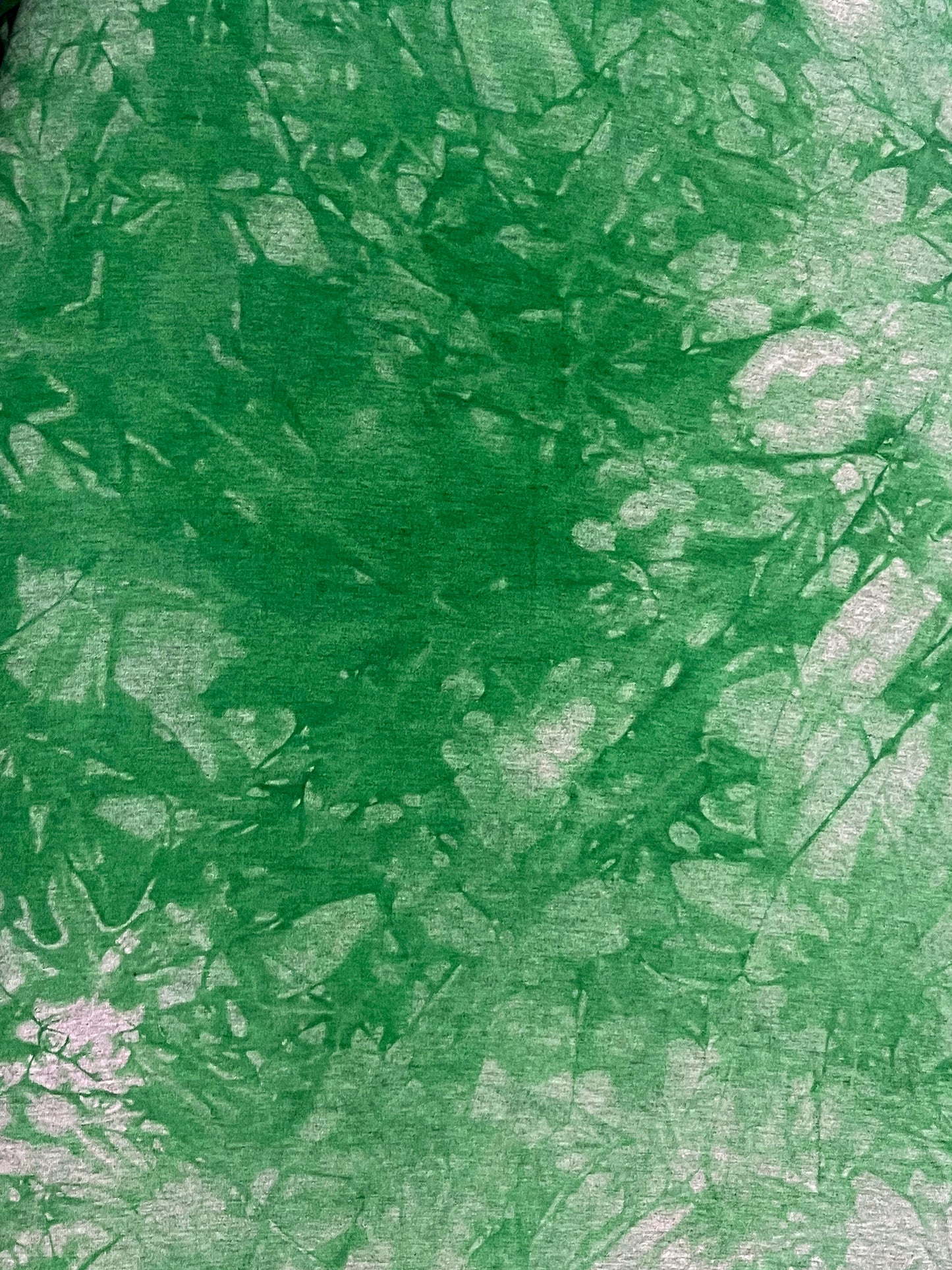 :: select :: long sleeve tie-dyed 'i have a job' w/ cowl