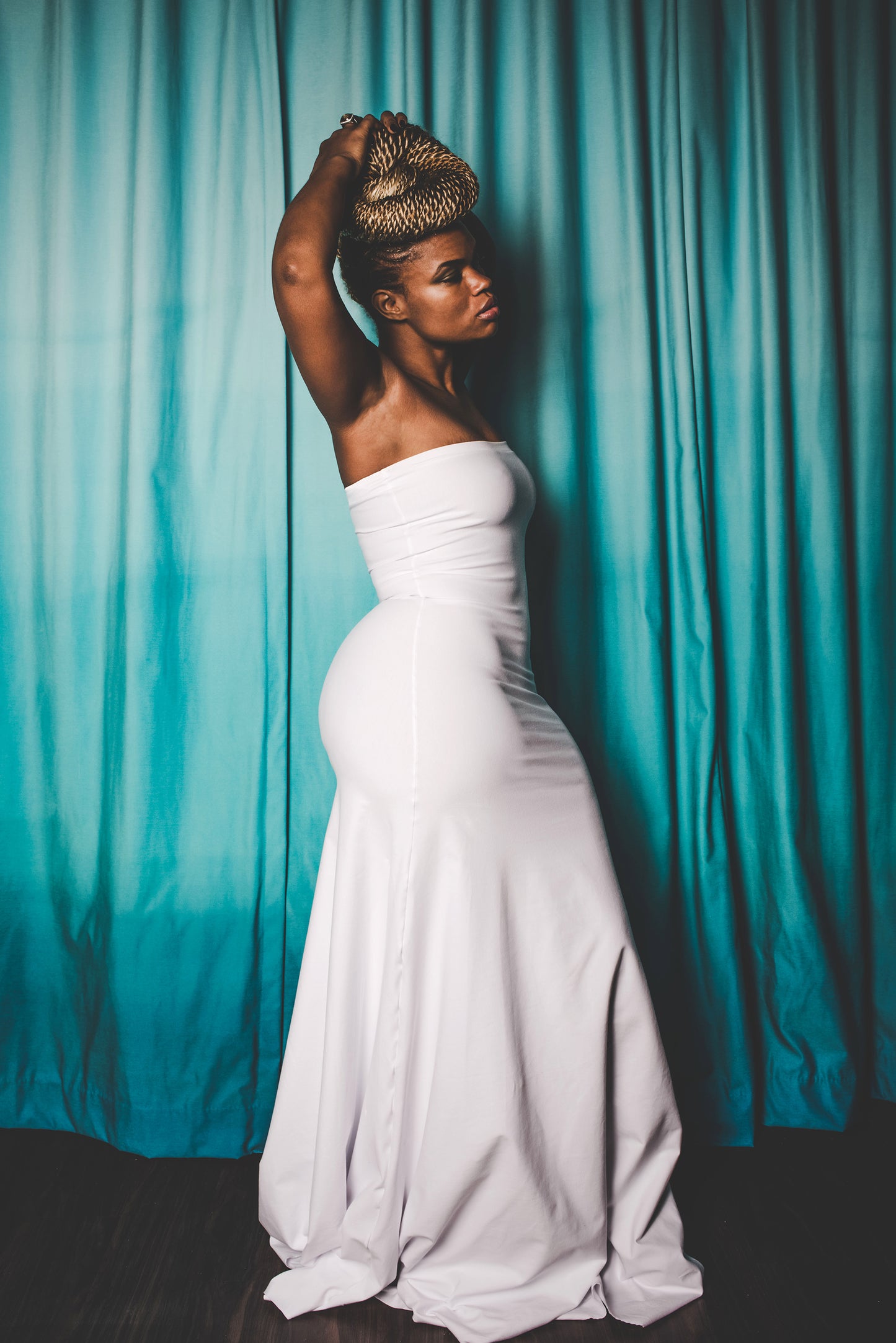 strapless dress
