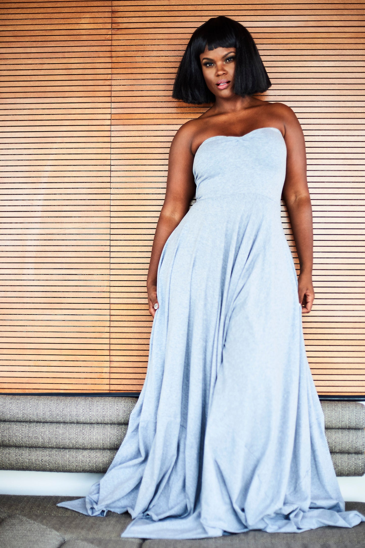:: day twenty-nine :: comfy cotton strapless