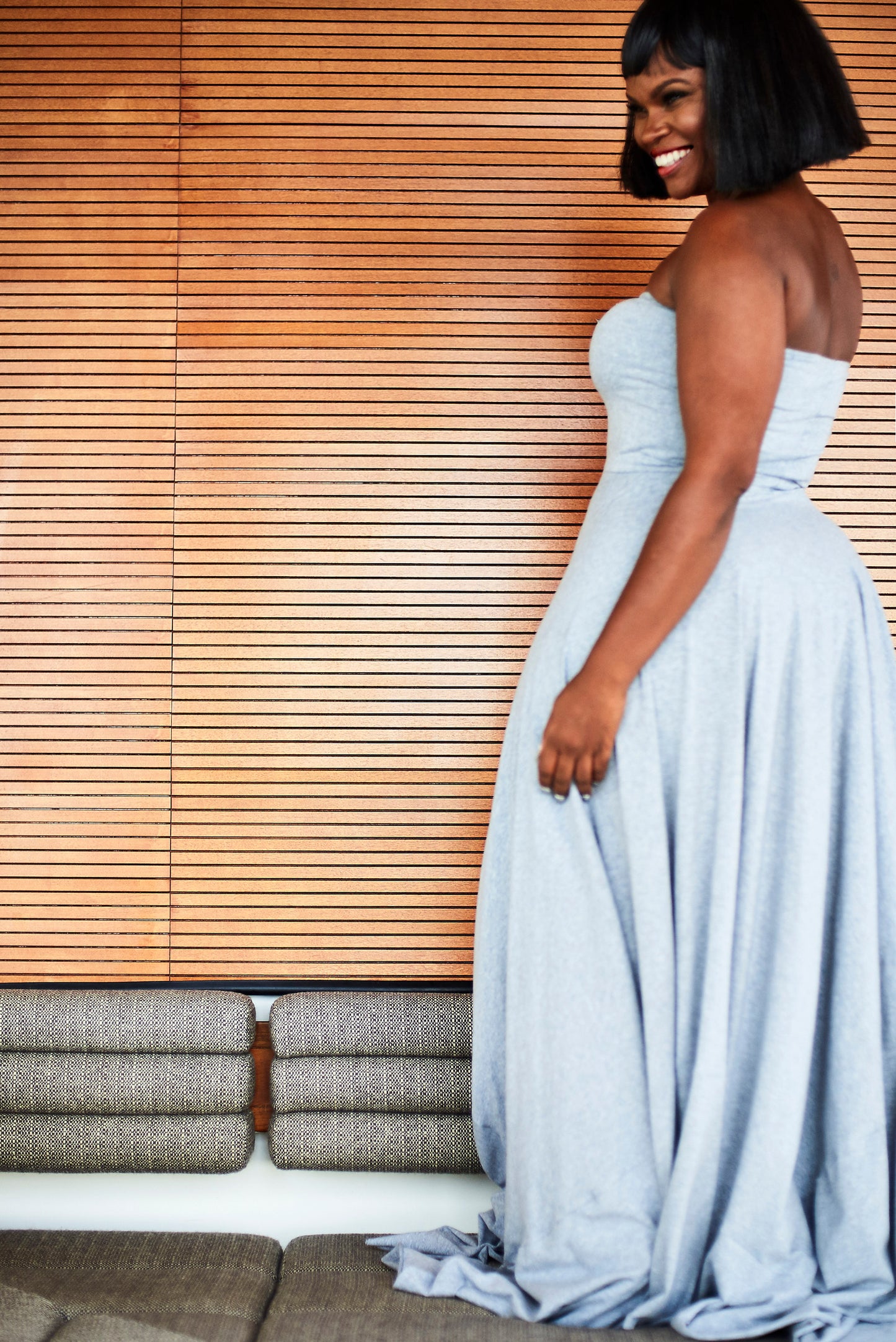 :: day twenty-nine :: comfy cotton strapless