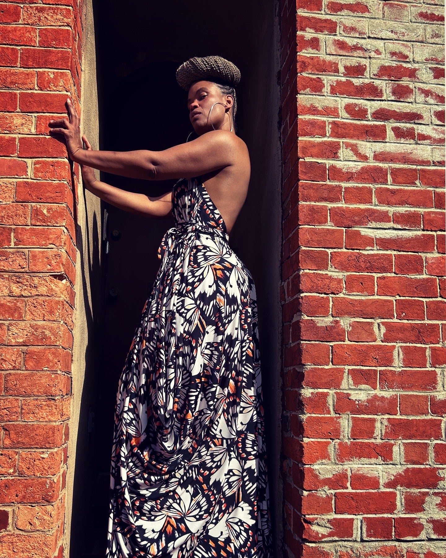 :: day six :: butterfly draped halter
