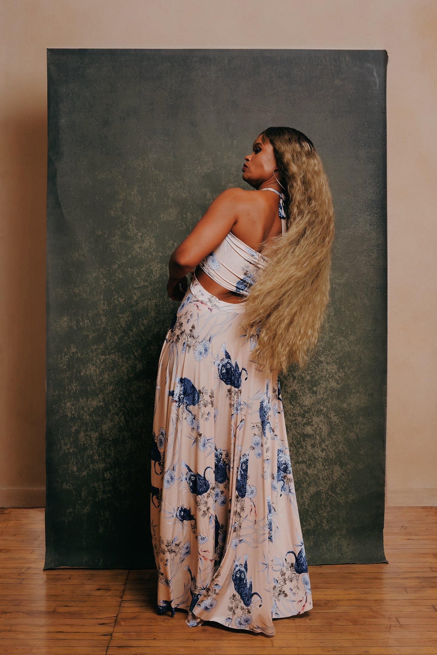 print back out halter