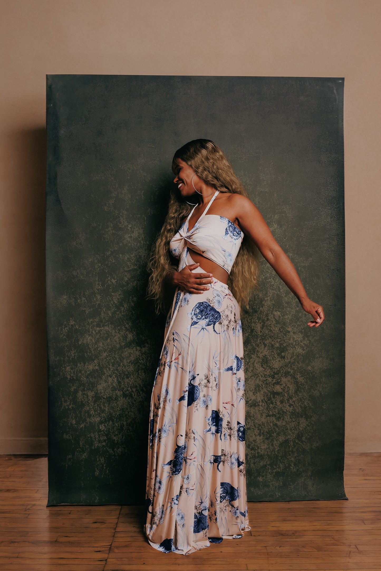 print back out halter