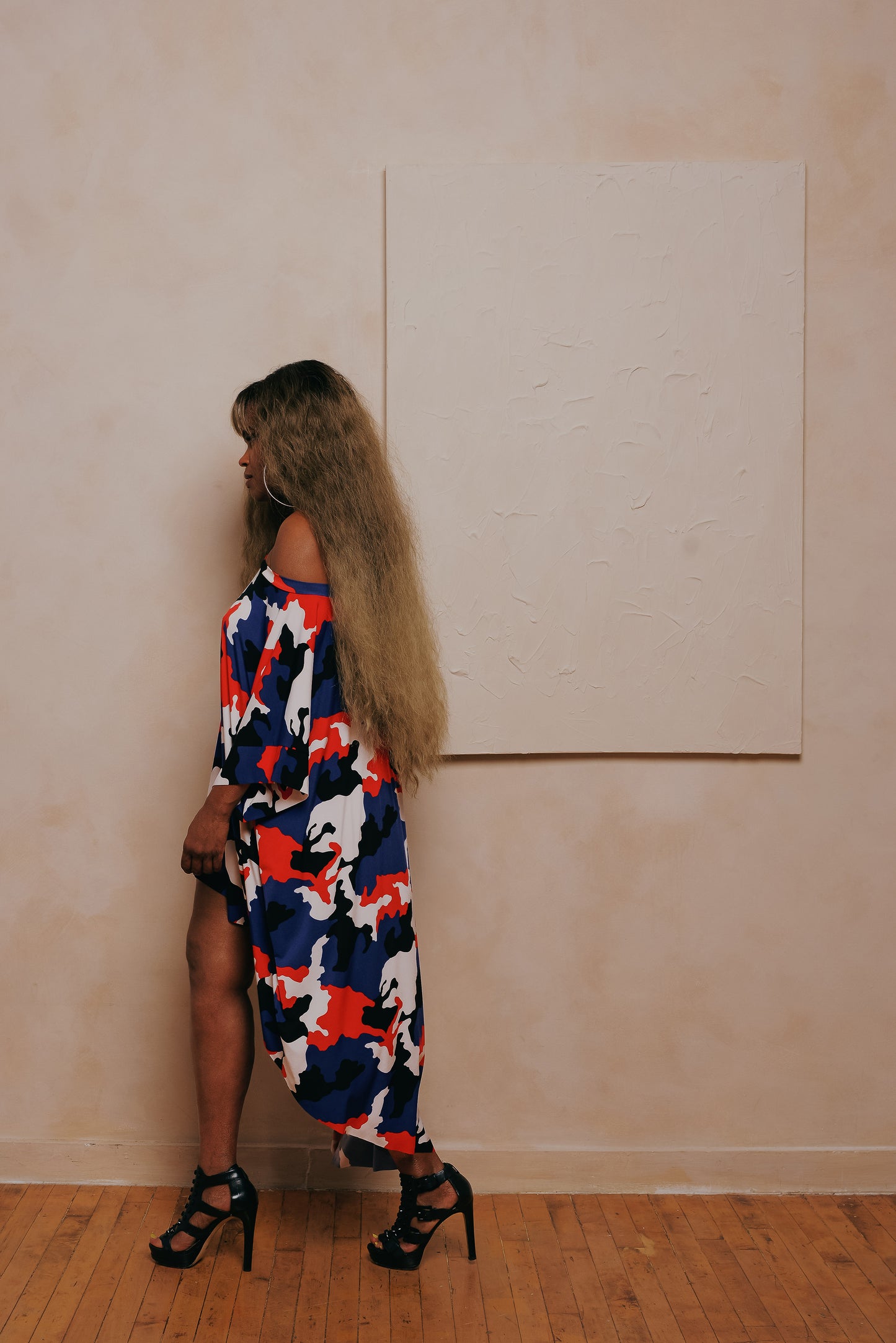 print oversized mini