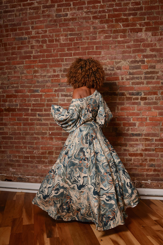 blue marble separates