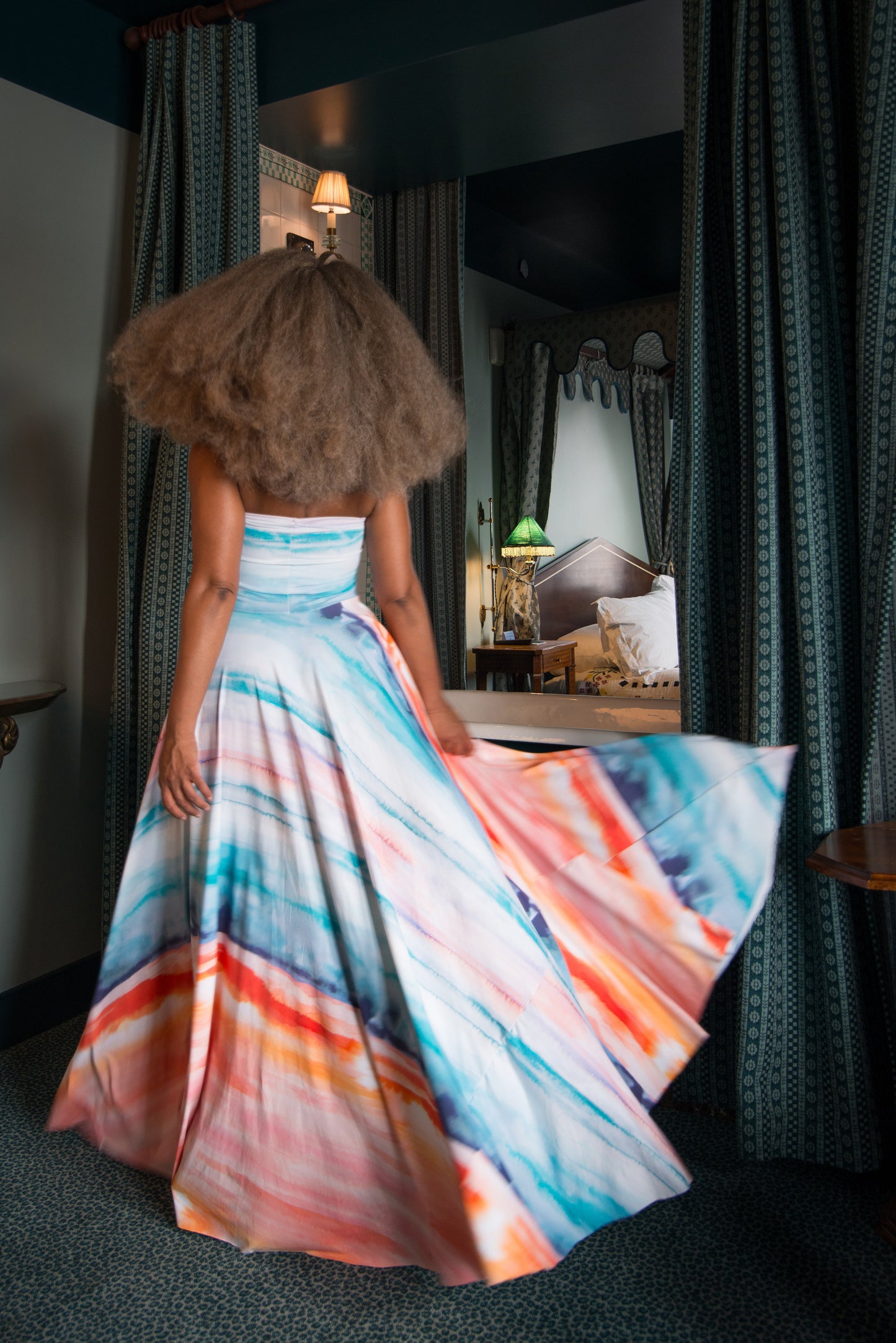 :: day fifteen :: waterfall strapless