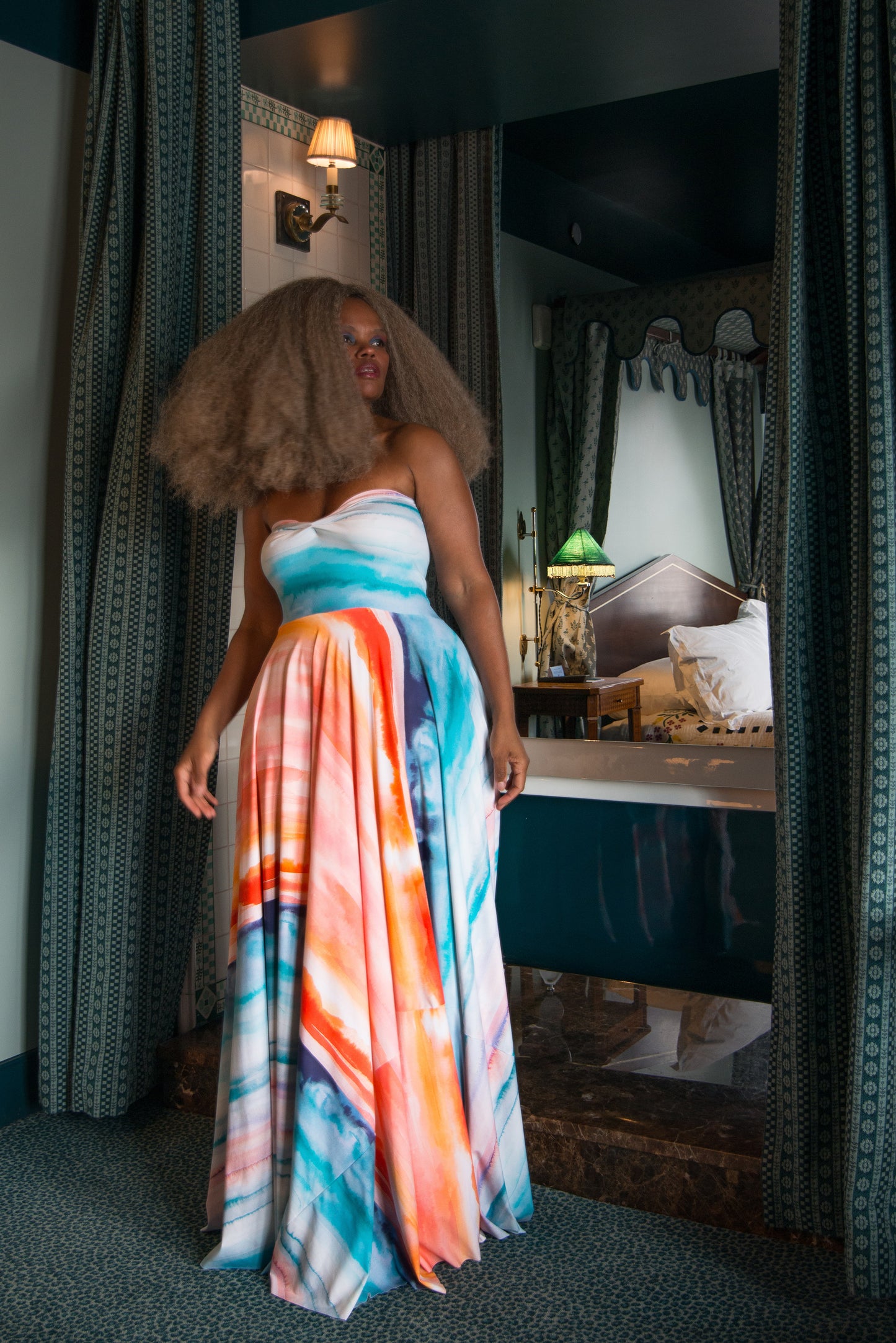 :: day fifteen :: waterfall strapless