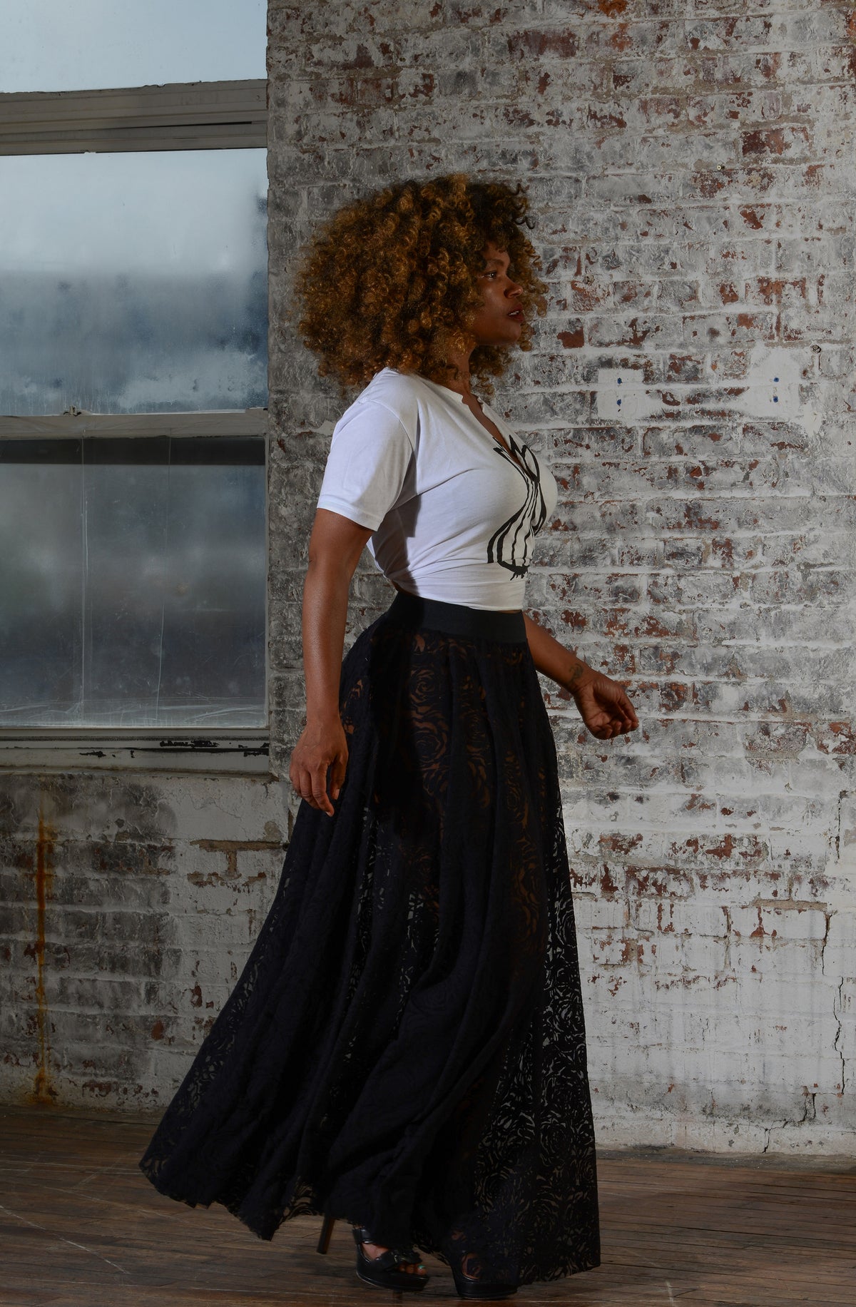 :: select :: lace skirt
