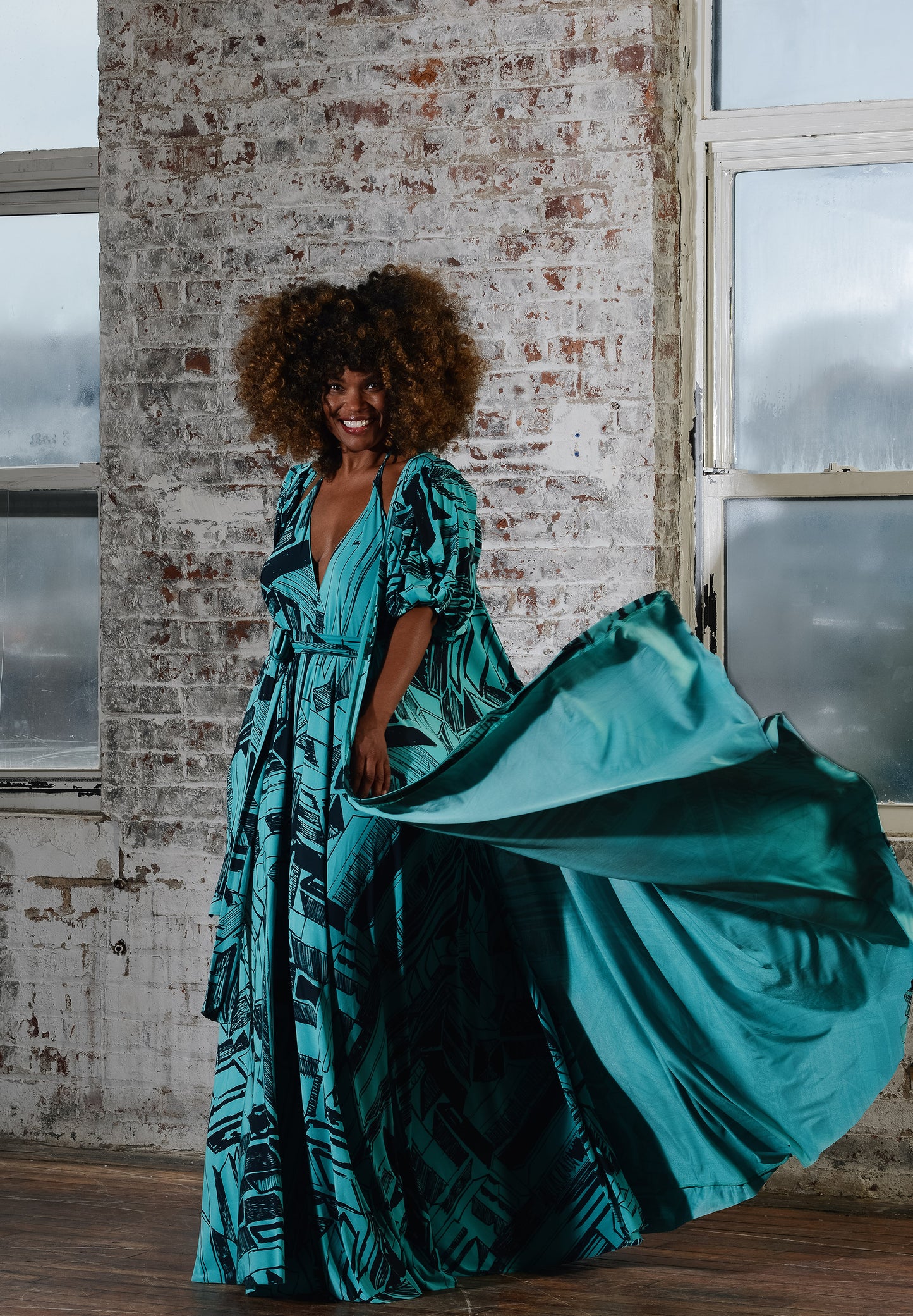 :: day nineteen :: ciudad print puff duster