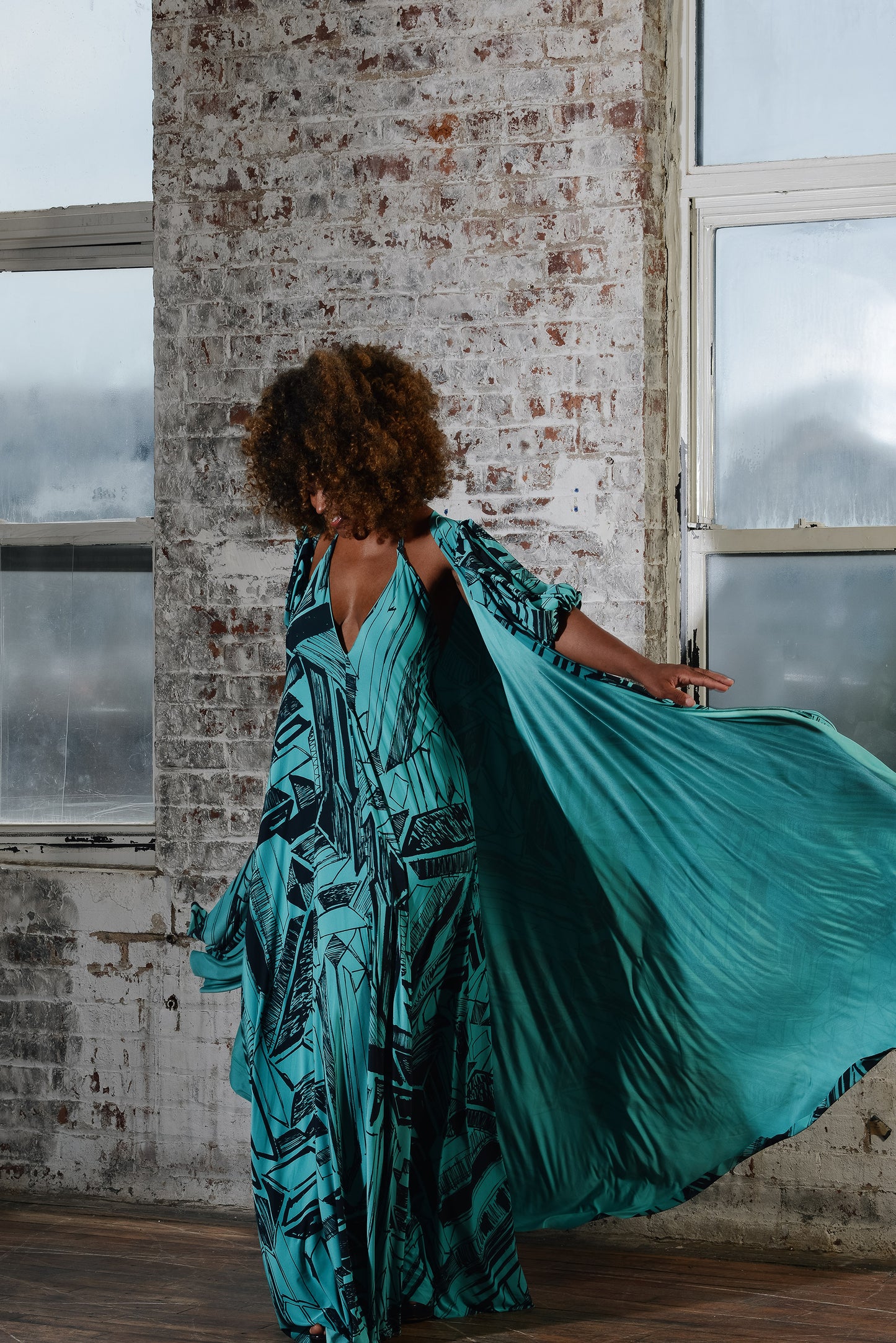 :: day nineteen :: ciudad print puff duster