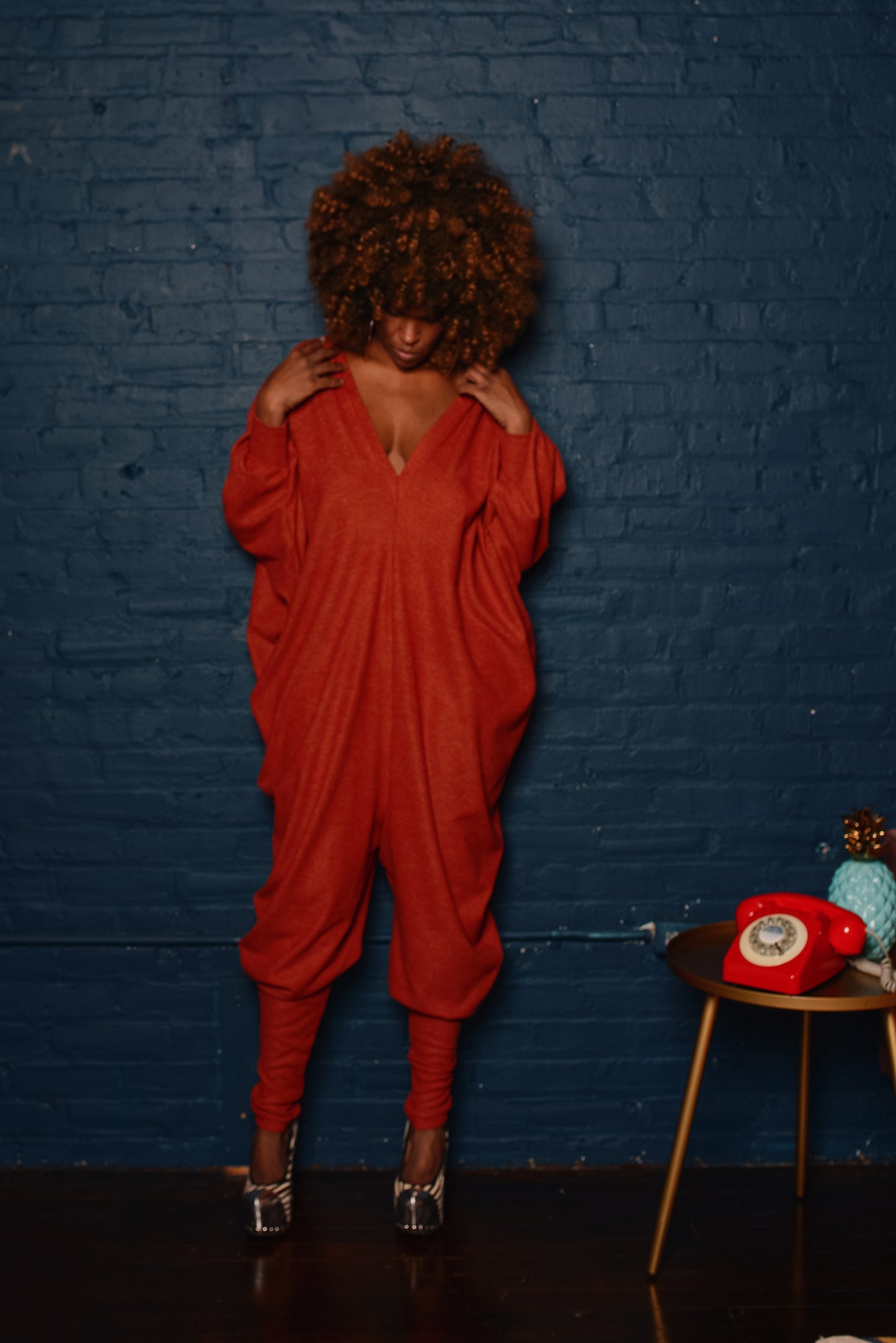 fashmere drapy jumper