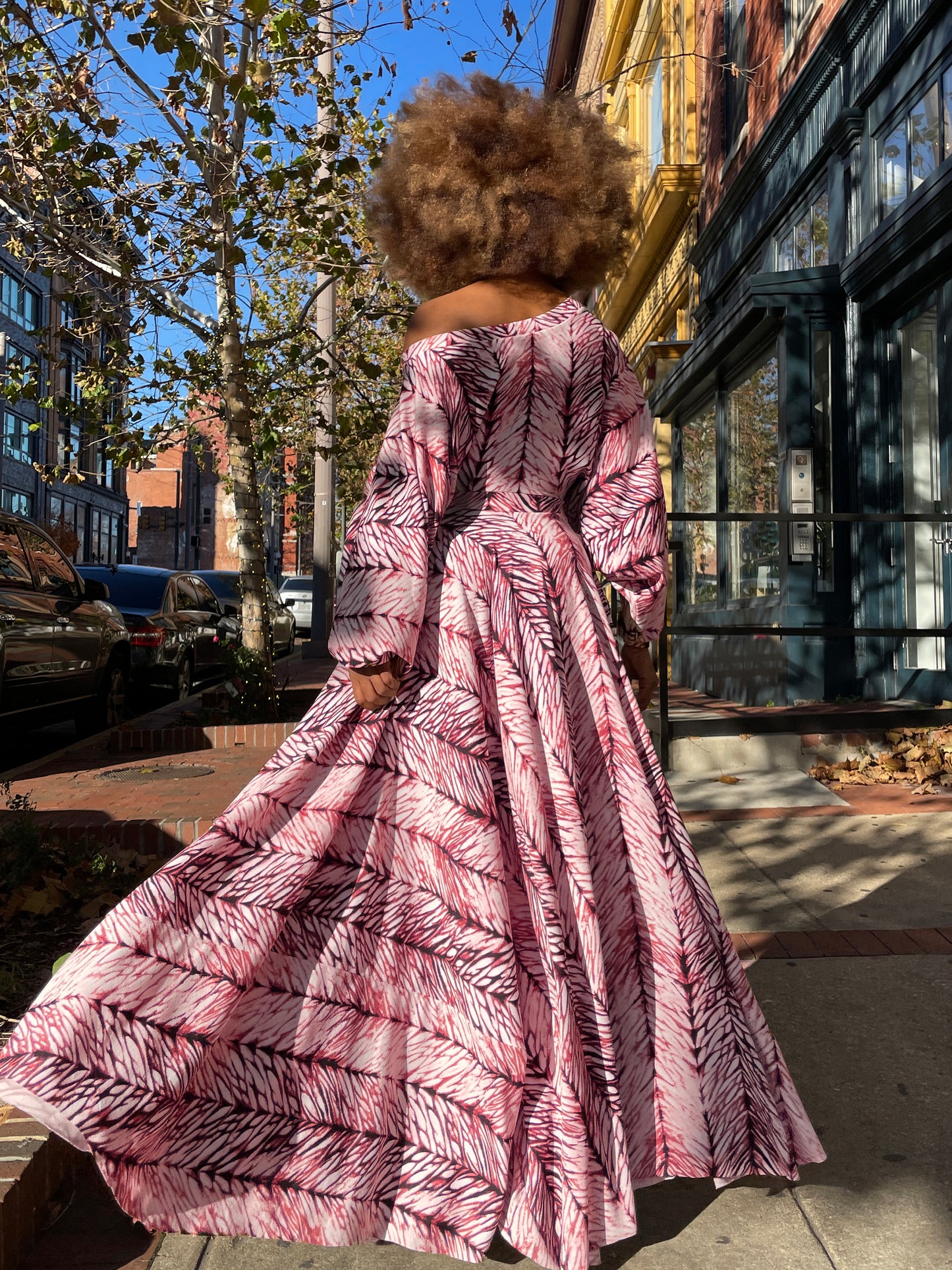 :: select :: trail print  'i have a job' dress