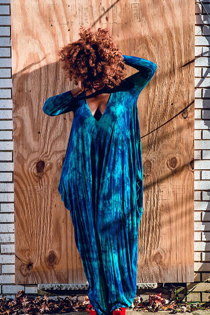 :: day four :: purp & turq drape