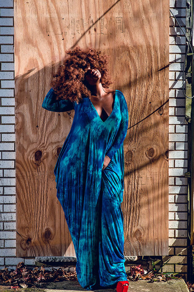 :: day four :: purp & turq drape