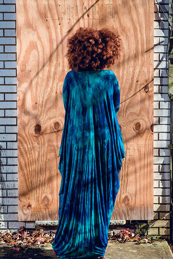 :: day four :: purp & turq drape