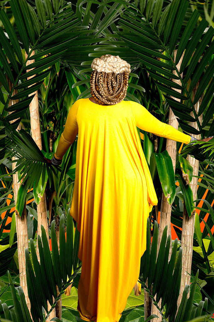long sleeve drape - long