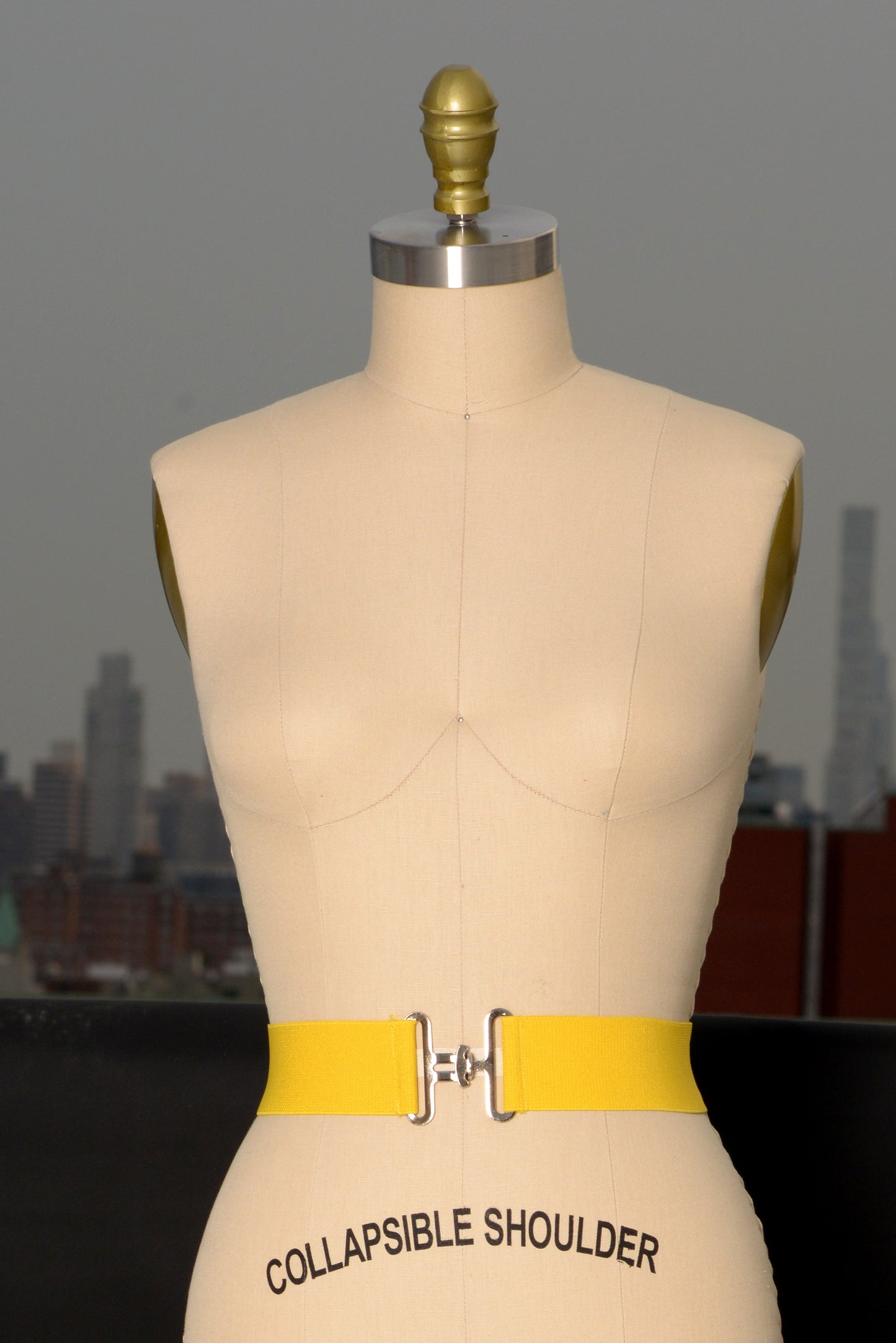 elastic belt with buckle