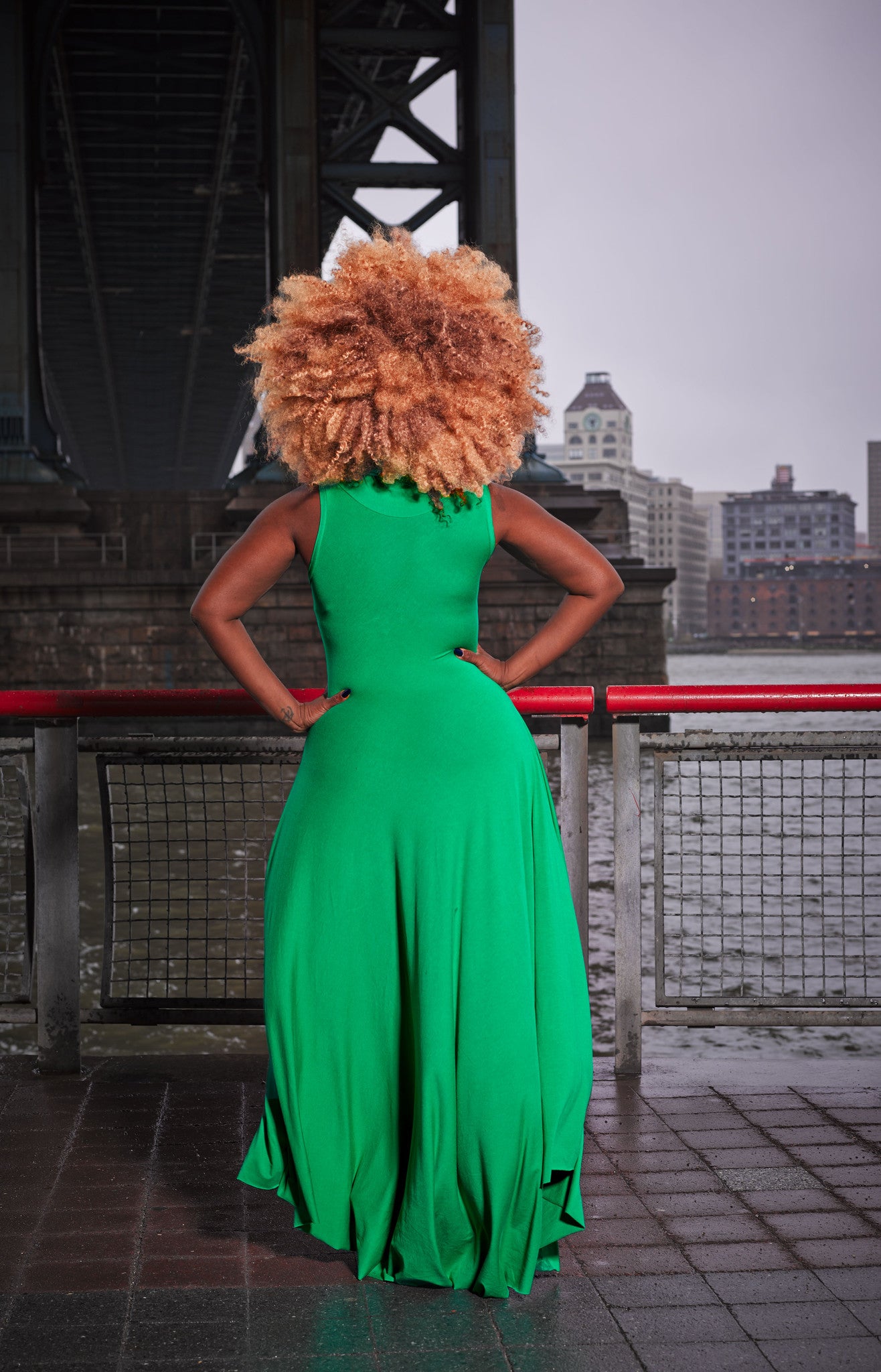 long sleeveless cowl