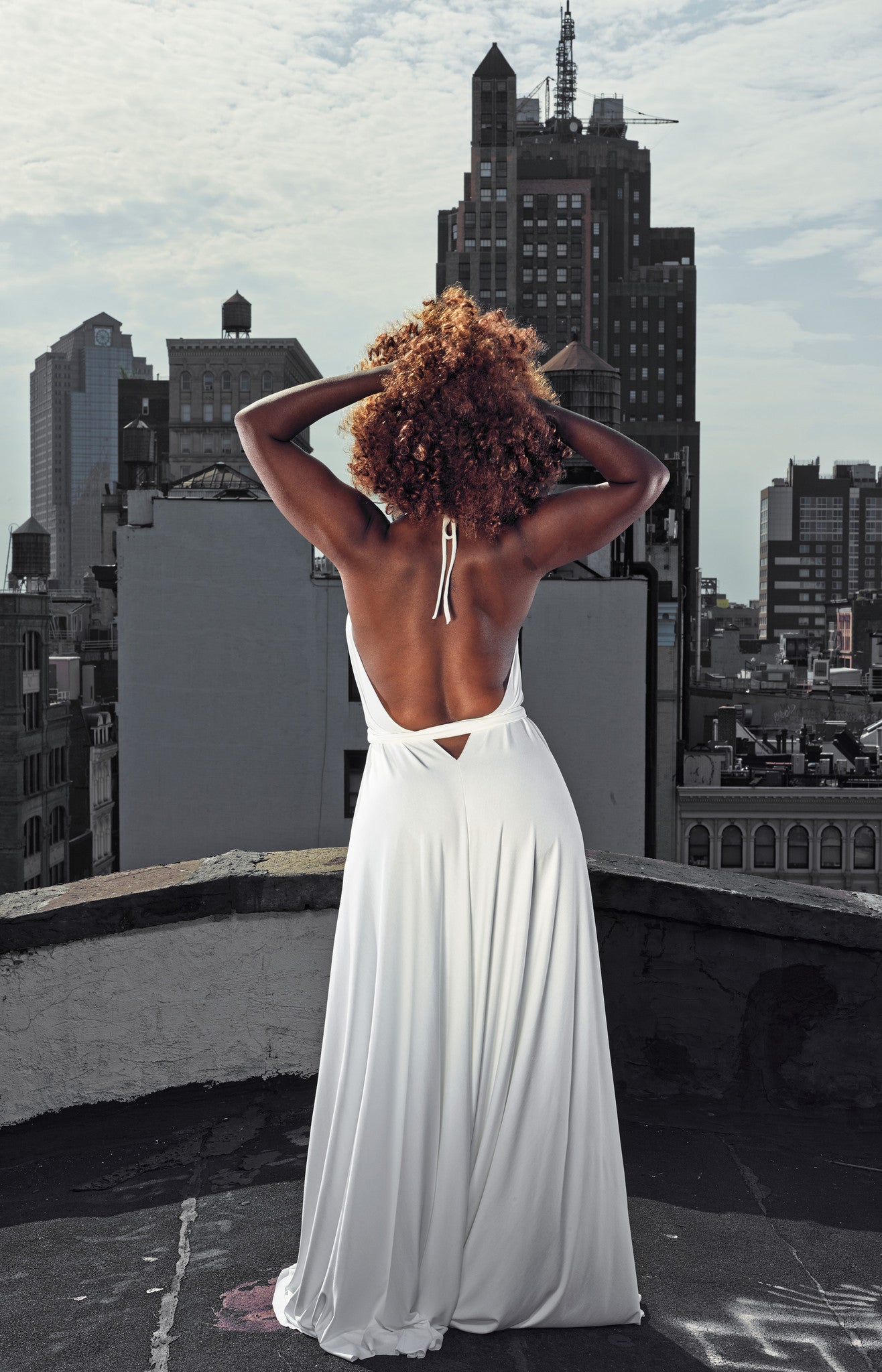 halter with tie