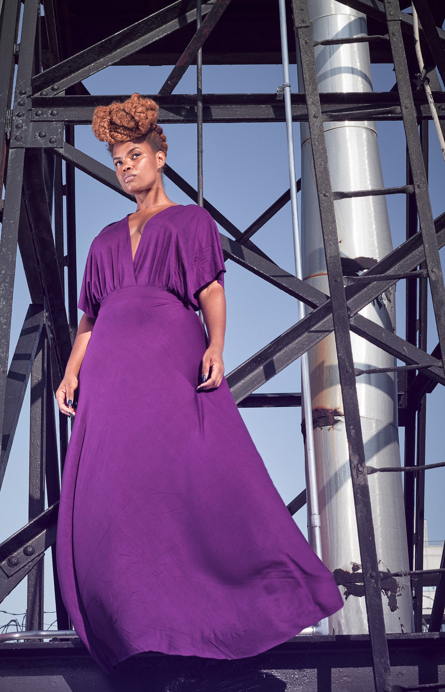 kimono bodice dress