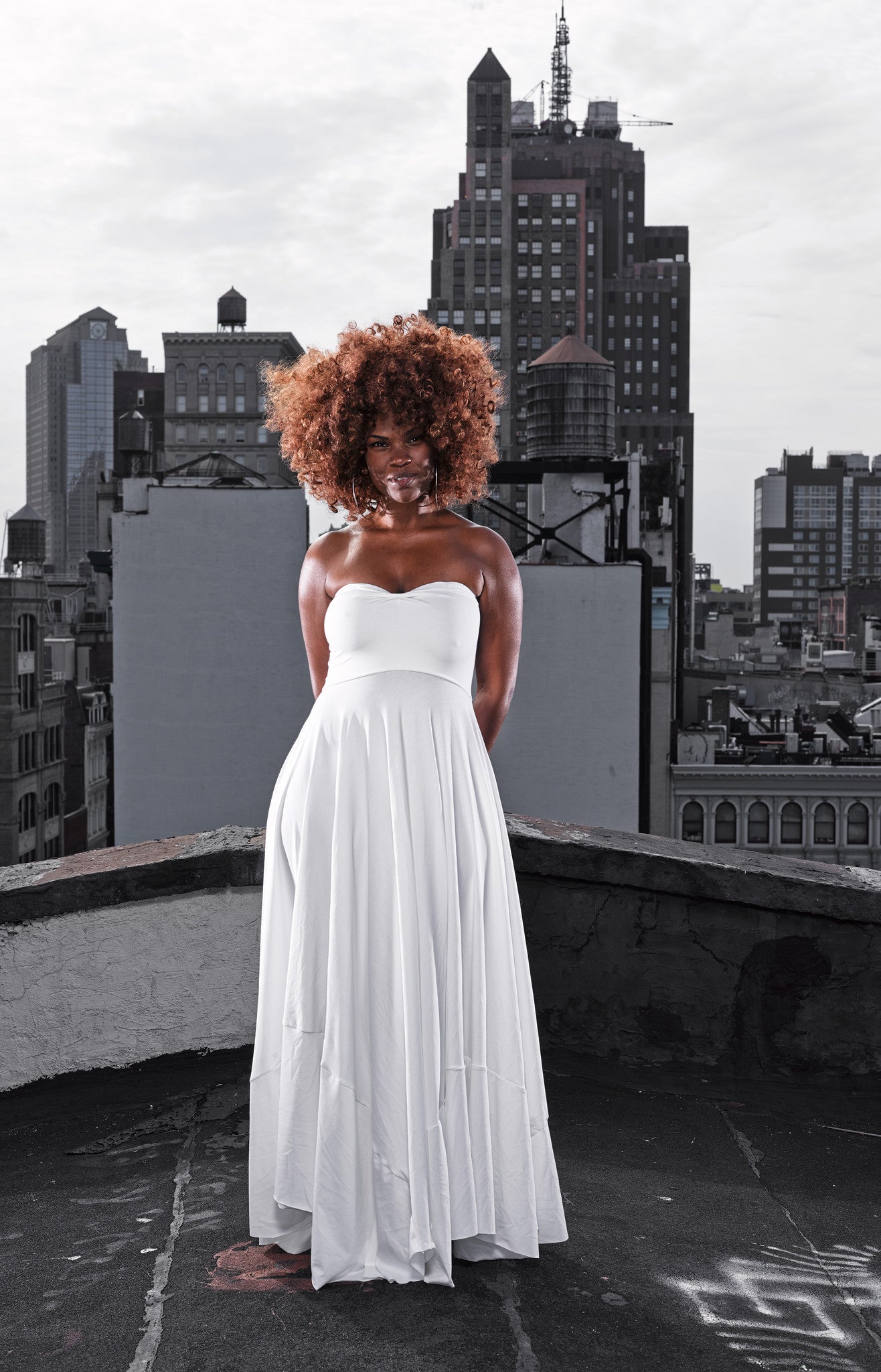 strapless bodice dress