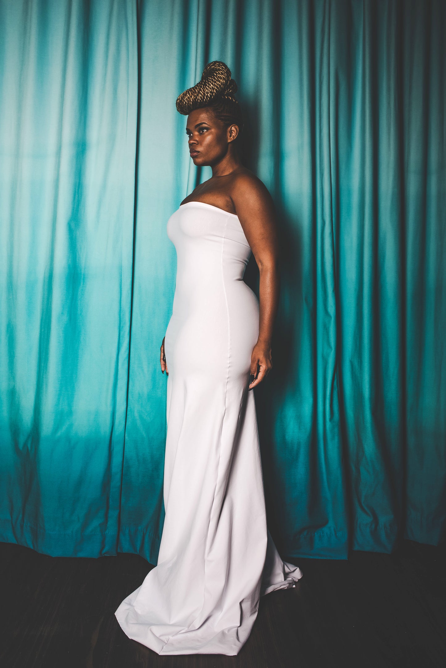 strapless dress