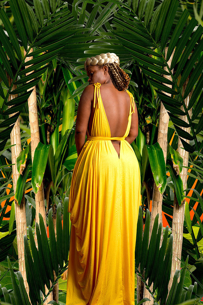drapey halter for fast ladies - long